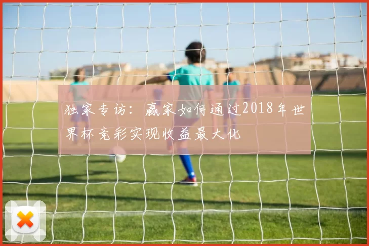 独家专访：赢家如何通过2018年世界杯竞彩实现收益最大化