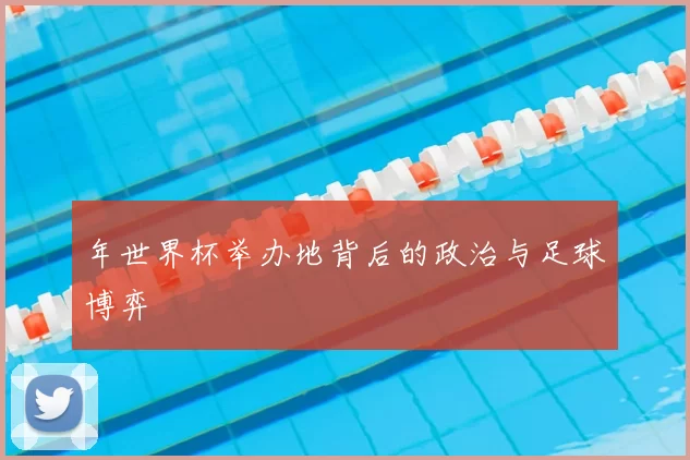 年世界杯举办地背后的政治与足球博弈